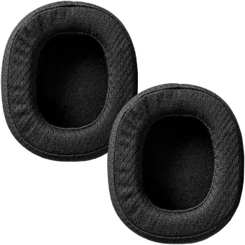 Купити Амбушур для навушників Hator Fabric+memory Black 2шт. (ACC-110) - фото 1