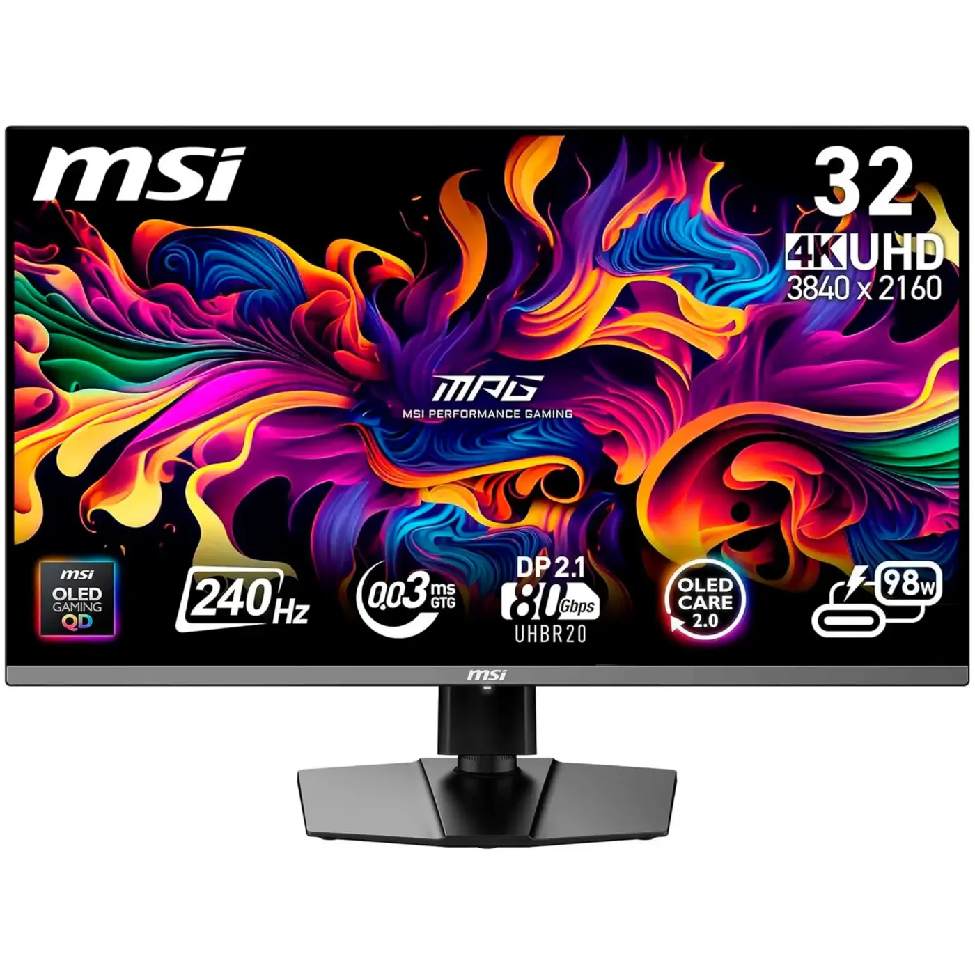 Купить Монитор MSI 31.5" MPG 322URX QD-OLED - фото 1