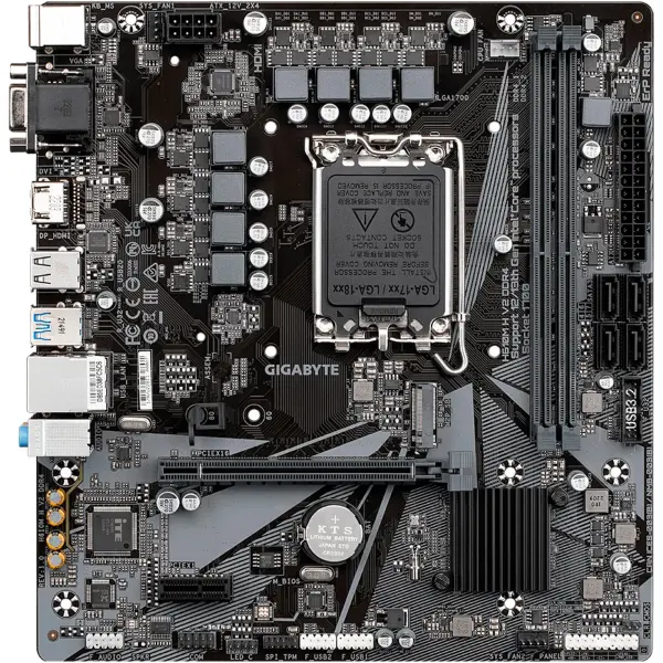 Купити Материнська плата GIGABYTE H610M H V2 DDR4 (s1700, Intel H610, DDR4, mATX) - фото 2