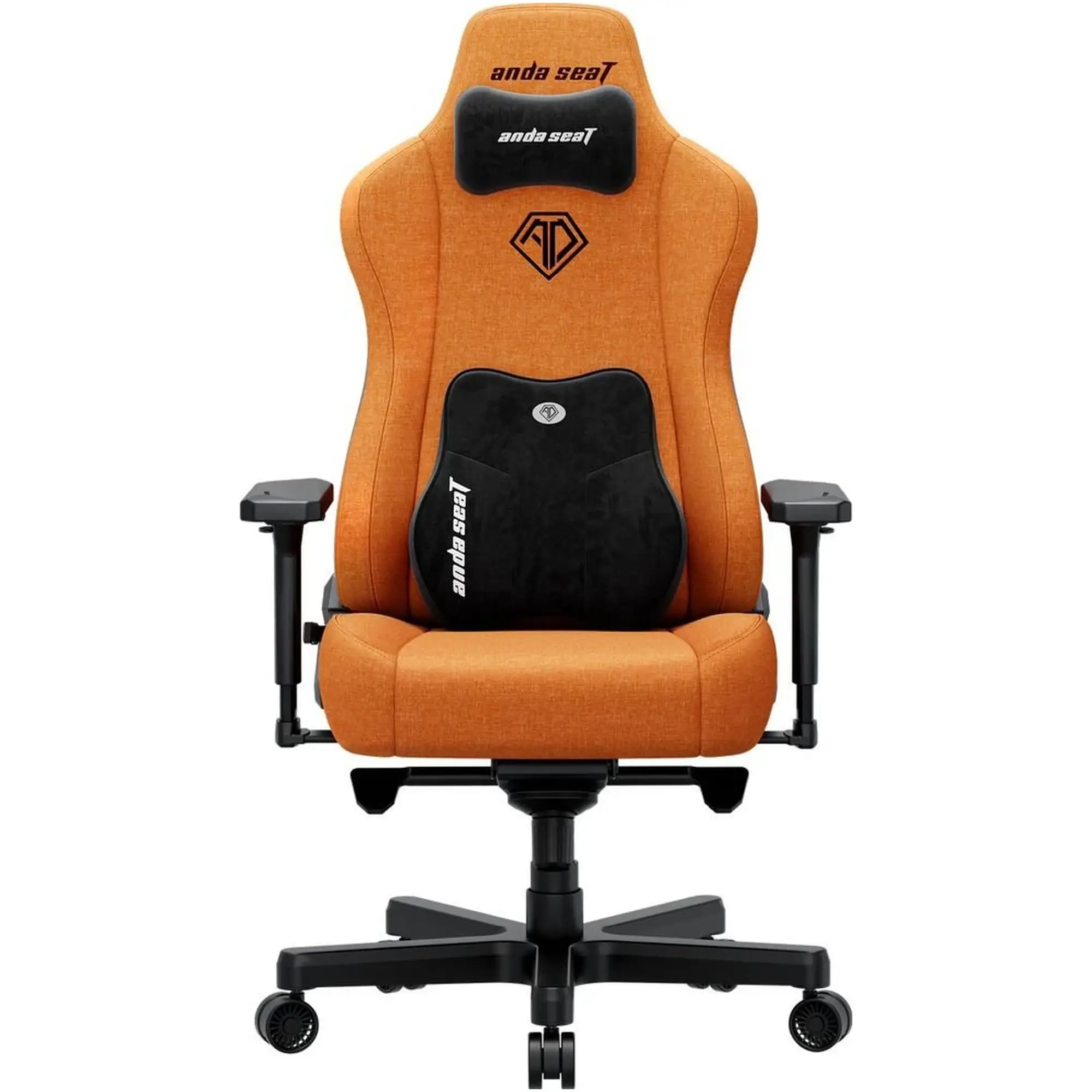 Купити Крісло для геймерів Anda Seat Kaiser 3E XL Orange Fabric (AD23YC-XL-09-O-CF-O01) - фото 1
