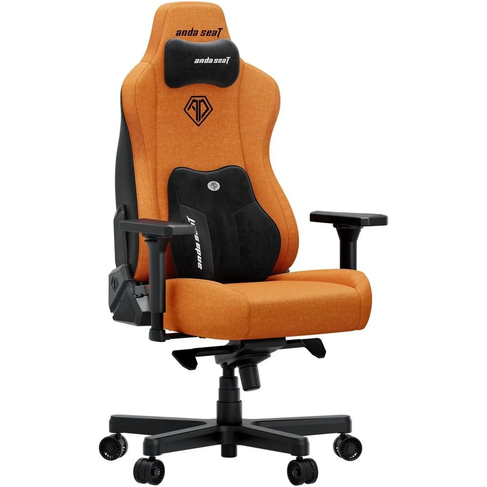 Купити Крісло для геймерів Anda Seat Kaiser 3E XL Orange Fabric (AD23YC-XL-09-O-CF-O01) - фото 2