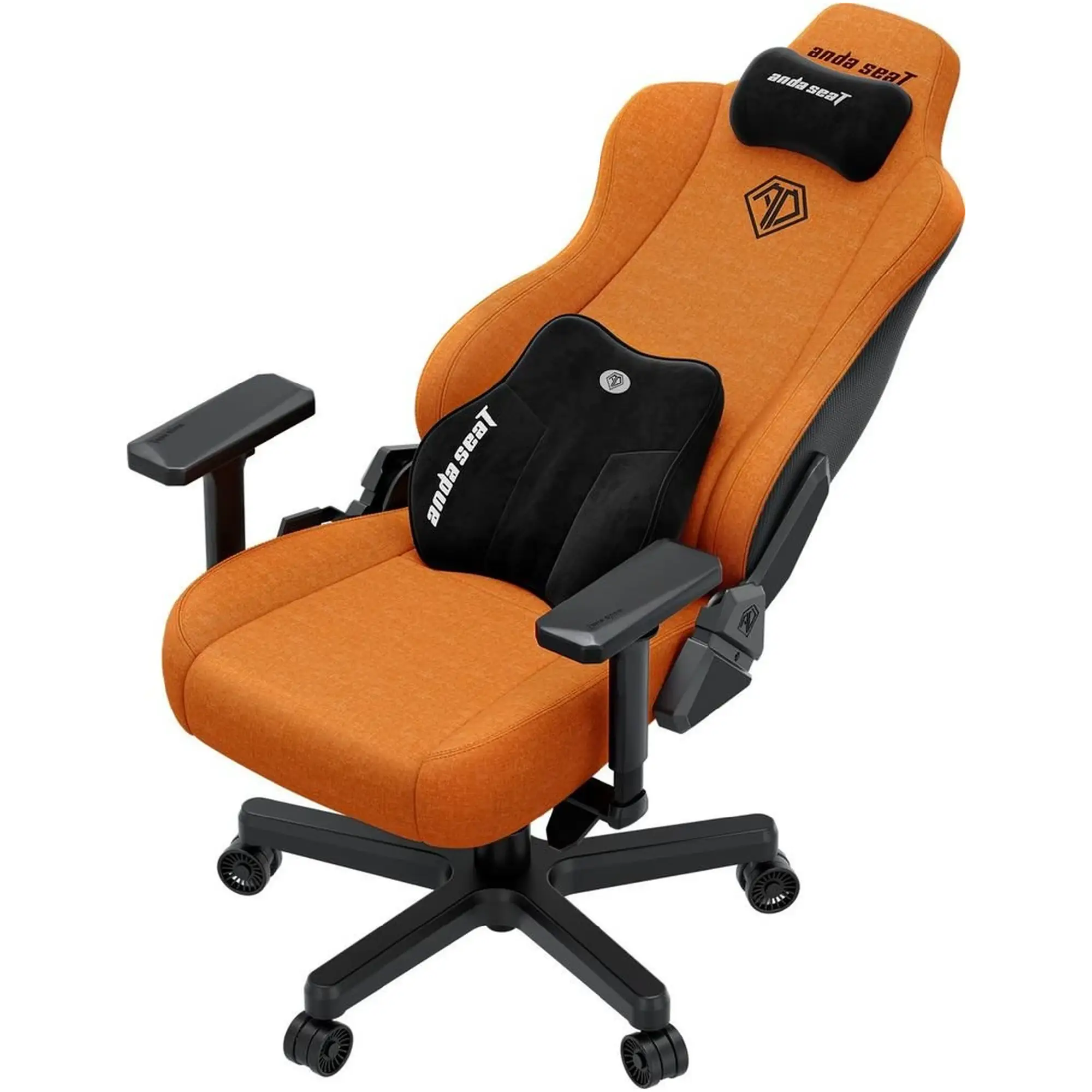 Купити Крісло для геймерів Anda Seat Kaiser 3E XL Orange Fabric (AD23YC-XL-09-O-CF-O01) - фото 4