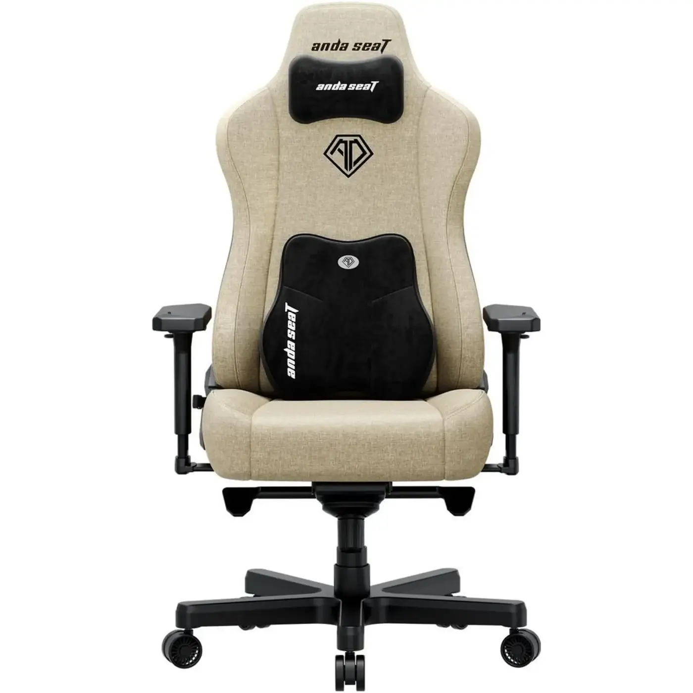 Купити Крісло для геймерів Anda Seat Kaiser 3E XL Beige Fabric (AD23YC-XL-09-I-CF-I01) - фото 1