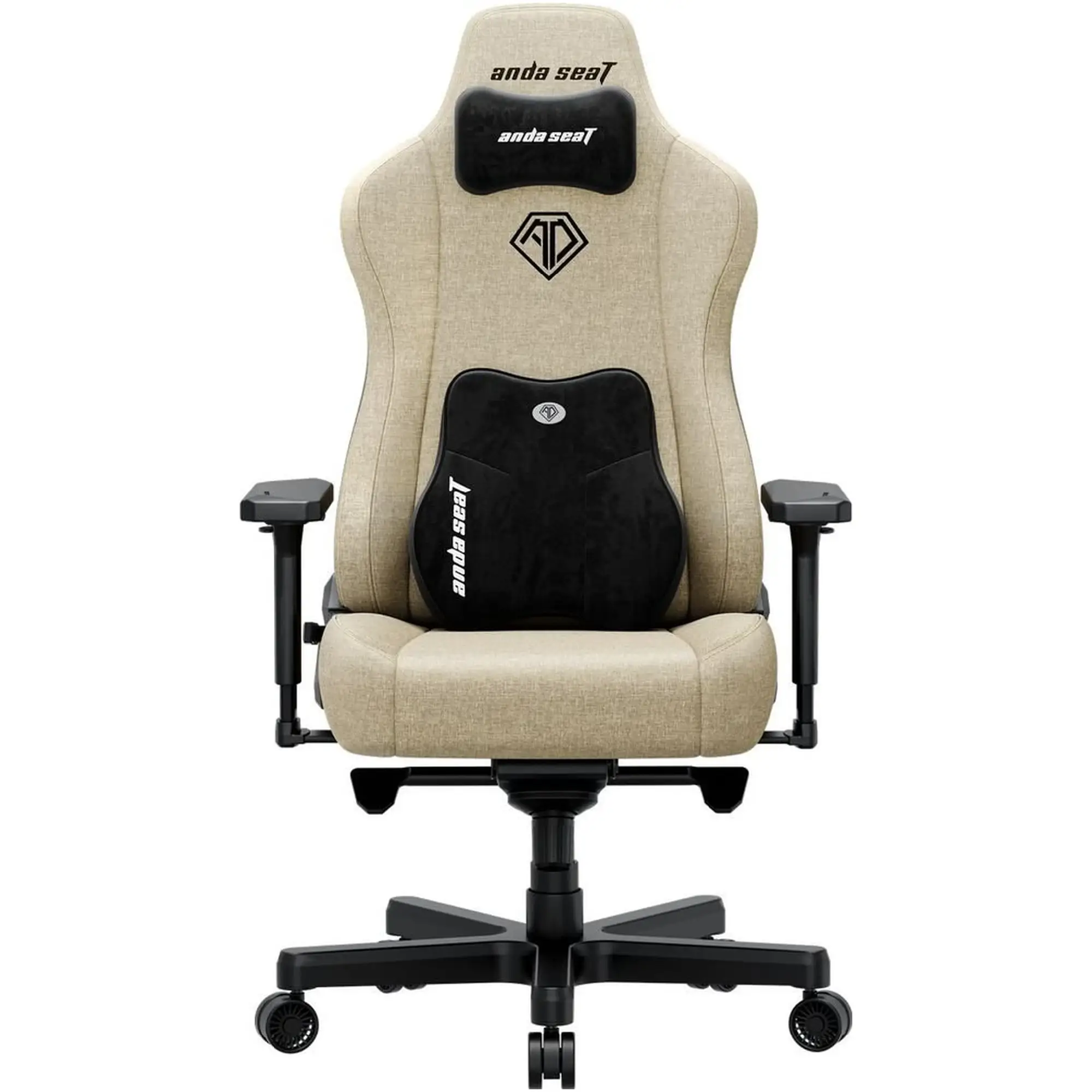 Купити Крісло для геймерів Anda Seat Kaiser 3E XL Beige Fabric (AD23YC-XL-09-I-CF-I01) - фото 1