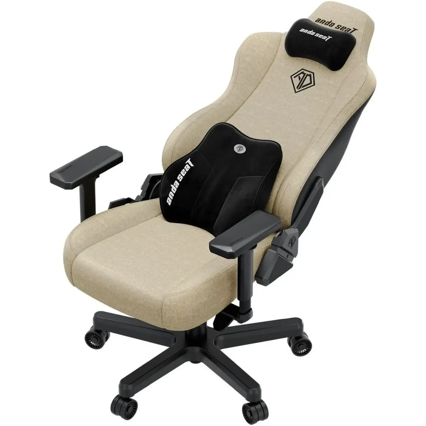 Купити Крісло для геймерів Anda Seat Kaiser 3E XL Beige Fabric (AD23YC-XL-09-I-CF-I01) - фото 4