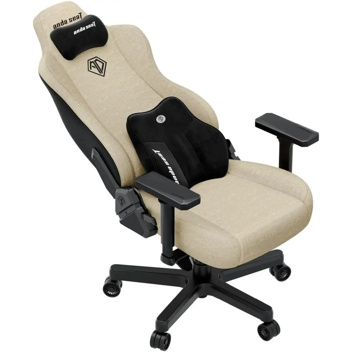 Купити Крісло для геймерів Anda Seat Kaiser 3E XL Beige Fabric (AD23YC-XL-09-I-CF-I01) - фото 5
