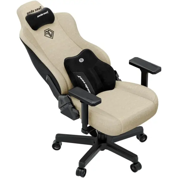 Купити Крісло для геймерів Anda Seat Kaiser 3E XL Beige Fabric (AD23YC-XL-09-I-CF-I01) - фото 5
