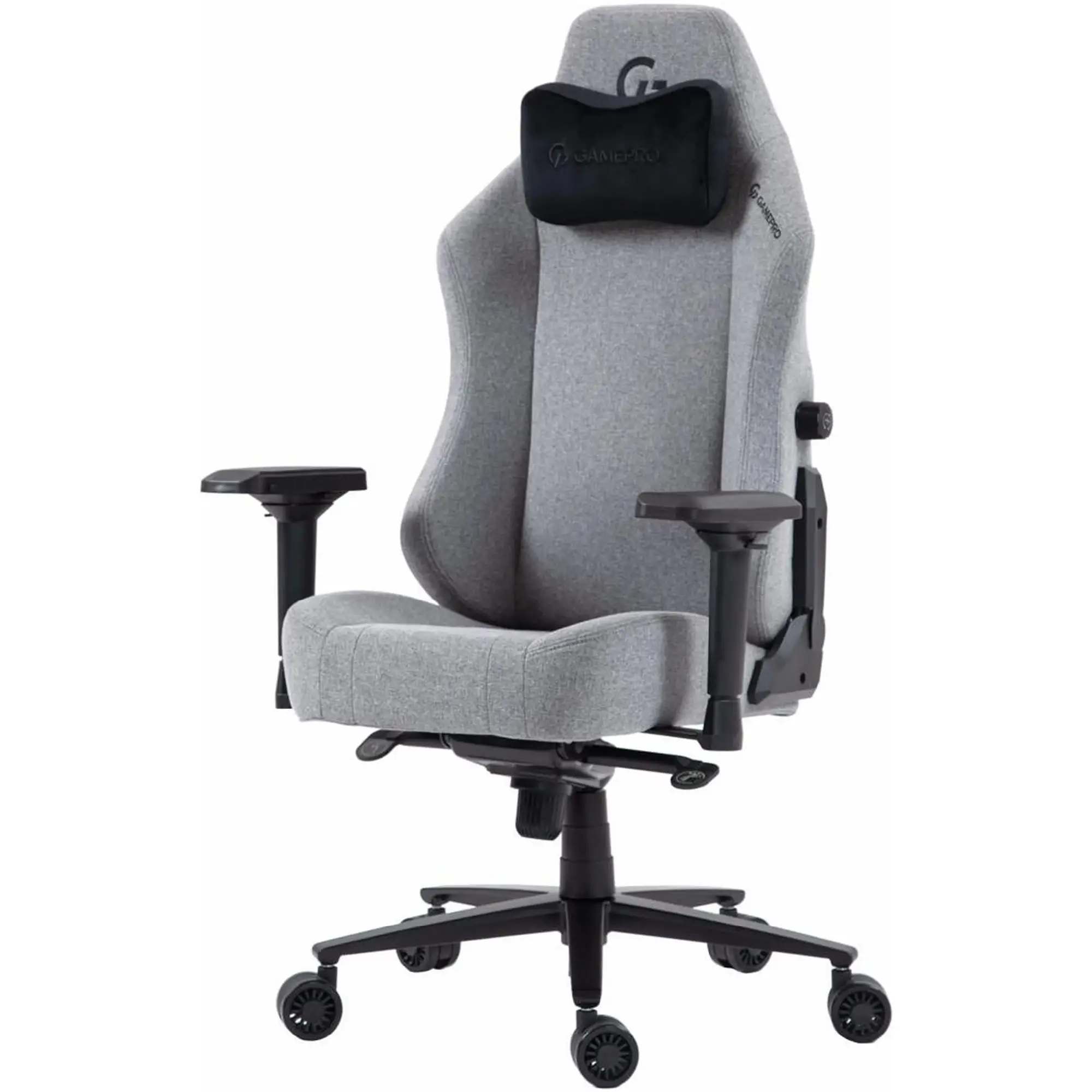 Купити Крісло для геймерів GamePro GC775DG Fabric Gray - фото 4