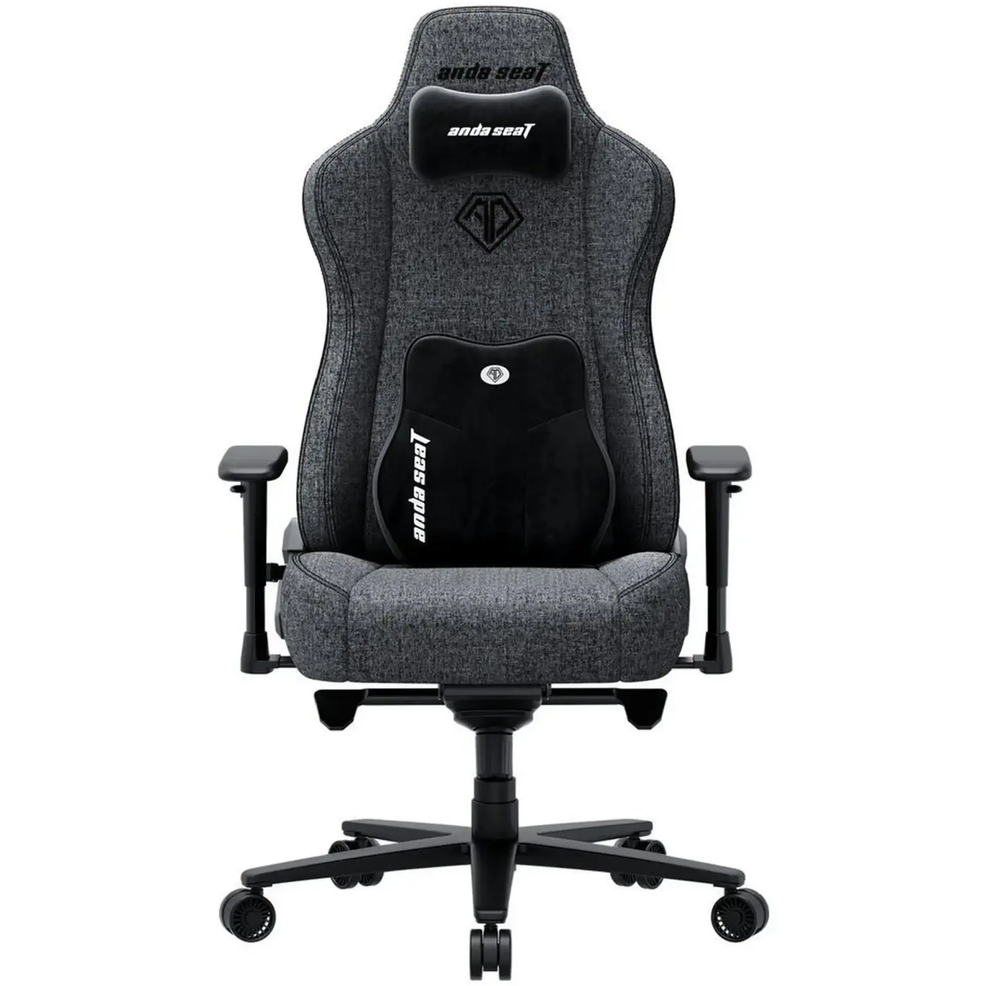 Купить Кресло для геймеров Anda Seat Novis Plus XL Dark Grey Fabric (AD23YC-XL-01-GB-F-G04) - фото 1