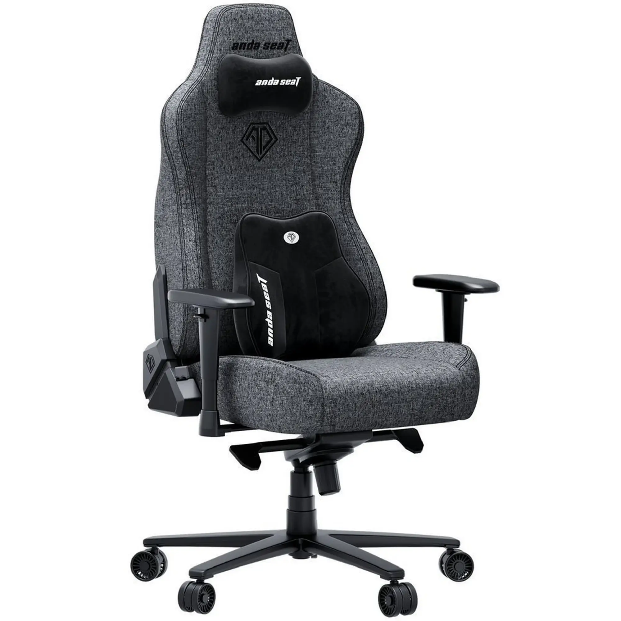 Купить Кресло для геймеров Anda Seat Novis Plus XL Dark Grey Fabric (AD23YC-XL-01-GB-F-G04) - фото 2