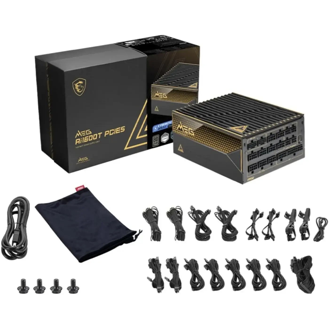 Купити Блок живлення MSI MEG AI1600T PCIE5 - фото 5