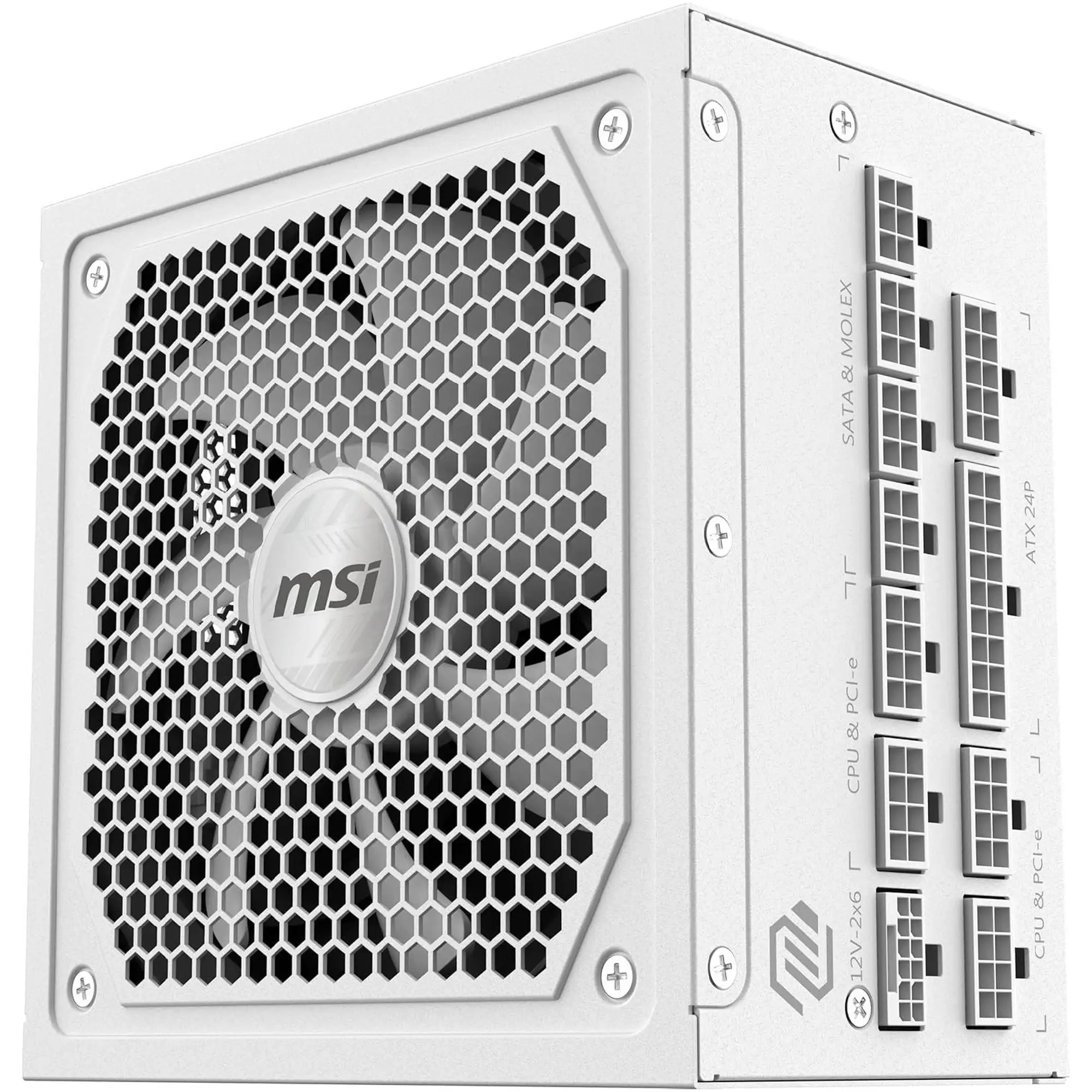 Купити Блок живлення MSI MAG A1000GL PCIE5 WHITE - фото 4