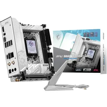 Купити Материнская плата MSI  MPG B860I EDGE TI WIFI (s1851, Intel B860, DDR5, Mini-ITX) - фото 1