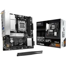 Купити Материнська плата ASRock B850M ROCK WIFI (sAM5, AMD B850, DDR5, mATX) - фото 1