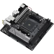 Купити Материнська плата ASRock B550M-ITX/AC (sAM4, AMD B550, DDR4, Mini-ITX) - фото 3