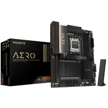 Купити Материнська плата GIGABYTE X870E AERO X3D DARK WOOD (sAM5, AMD X870E, DDR5, ATX) - фото 1