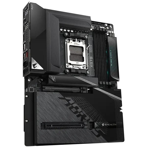 Купити Материнська плата GIGABYTE X870 AORUS STEALTH (sAM5, AMD X870, DDR5, ATX) - фото 3