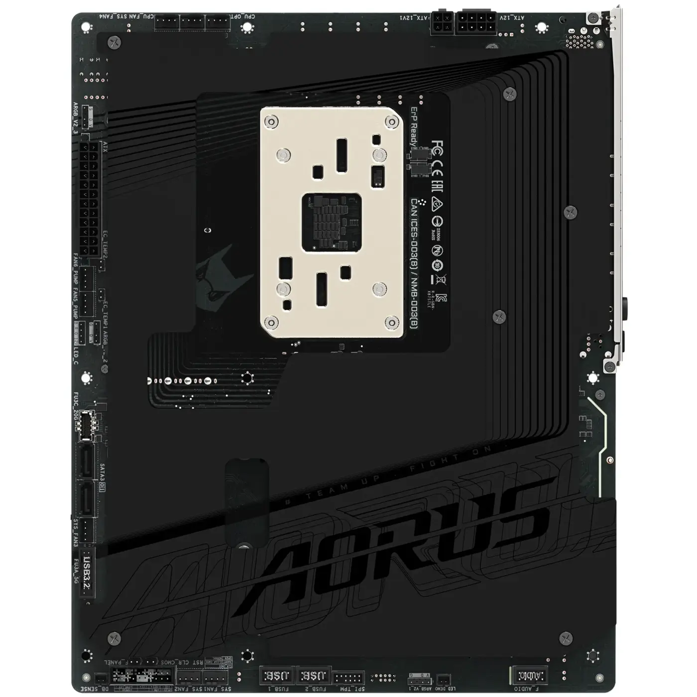 Купити Материнська плата GIGABYTE X870 AORUS STEALTH (sAM5, AMD X870, DDR5, ATX) - фото 5