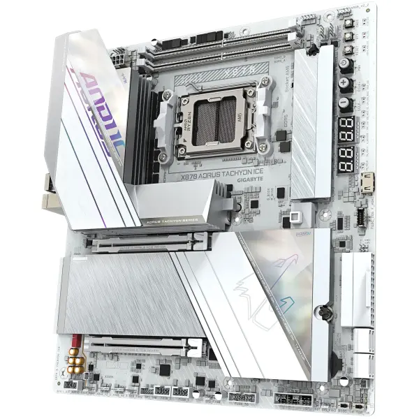 Купити Материнська плата GIGABYTE X870 AORUS TACHYON ICE (sAM5, AMD X870, DDR5, ATX) - фото 4