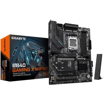 Купити Материнська плата GIGABYTE B840 GAMING X WIFI6E (sAM5, AMD B840, DDR5, ATX) - фото 1