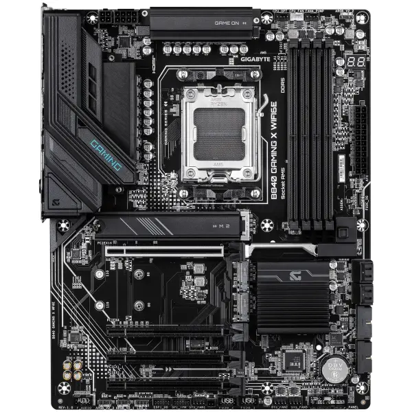 Купити Материнська плата GIGABYTE B840 GAMING X WIFI6E (sAM5, AMD B840, DDR5, ATX) - фото 2