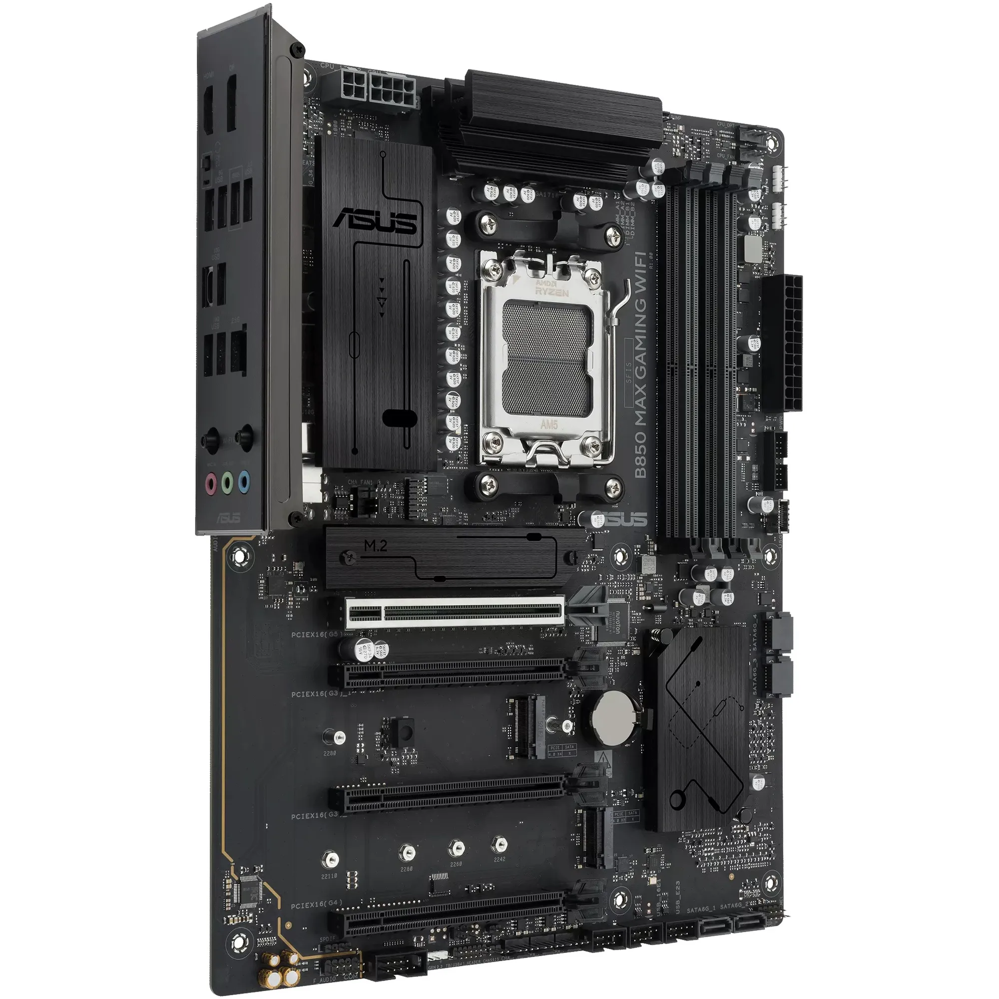 Купити Материнська плата ASUS B850 MAX GAMING WIFI (sAM5, AMD B850, DDR5, ATX) - фото 3