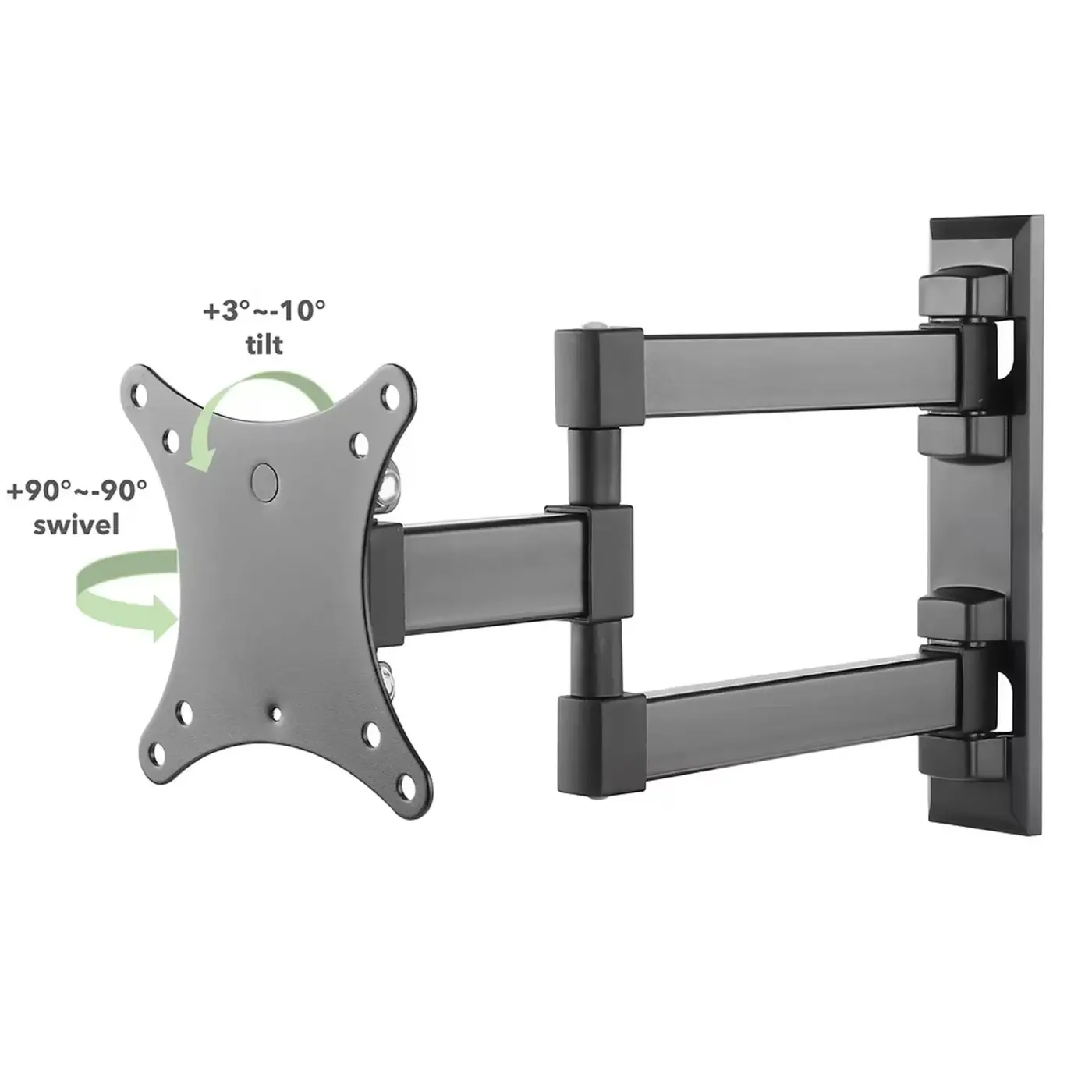 Купити Кронштейн для телевізора ITech LCD33B 13"-27" похило-поворотний - фото 4