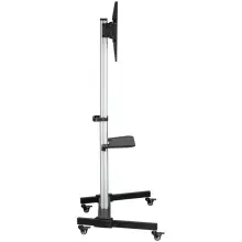 Купити Мобільна стійка для телевізора Kivi Cart-4446TW 37"-86" підлогова з нахилом - фото 5