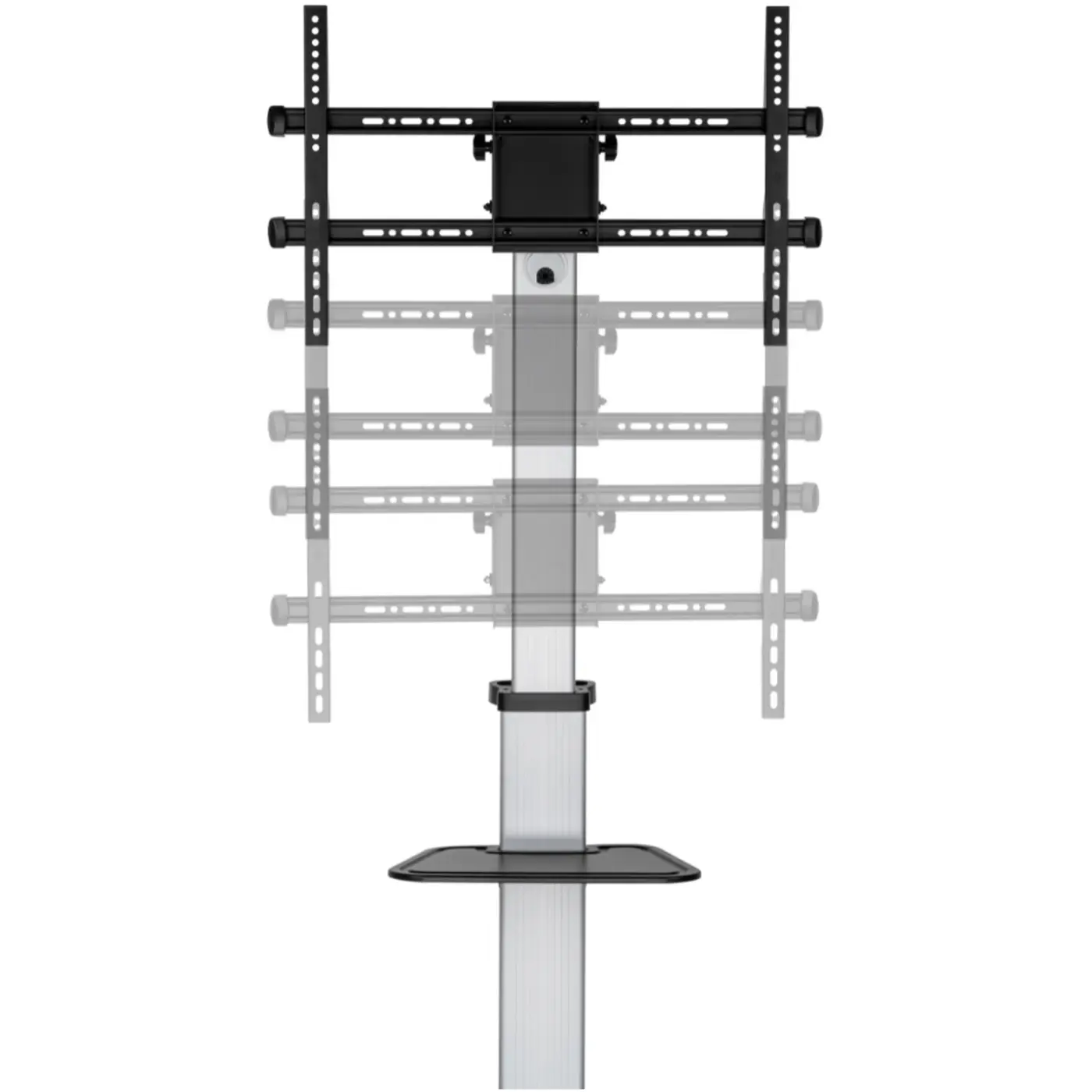 Купити Мобільна стійка для телевізора Kivi Cart-4446TW 37"-86" підлогова з нахилом - фото 9