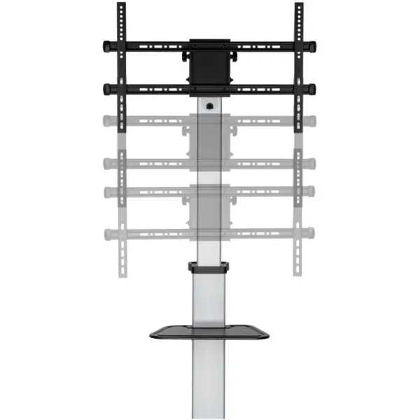 Купити Мобільна стійка для телевізора Kivi Cart-4446TW 37"-86" підлогова з нахилом - фото 9