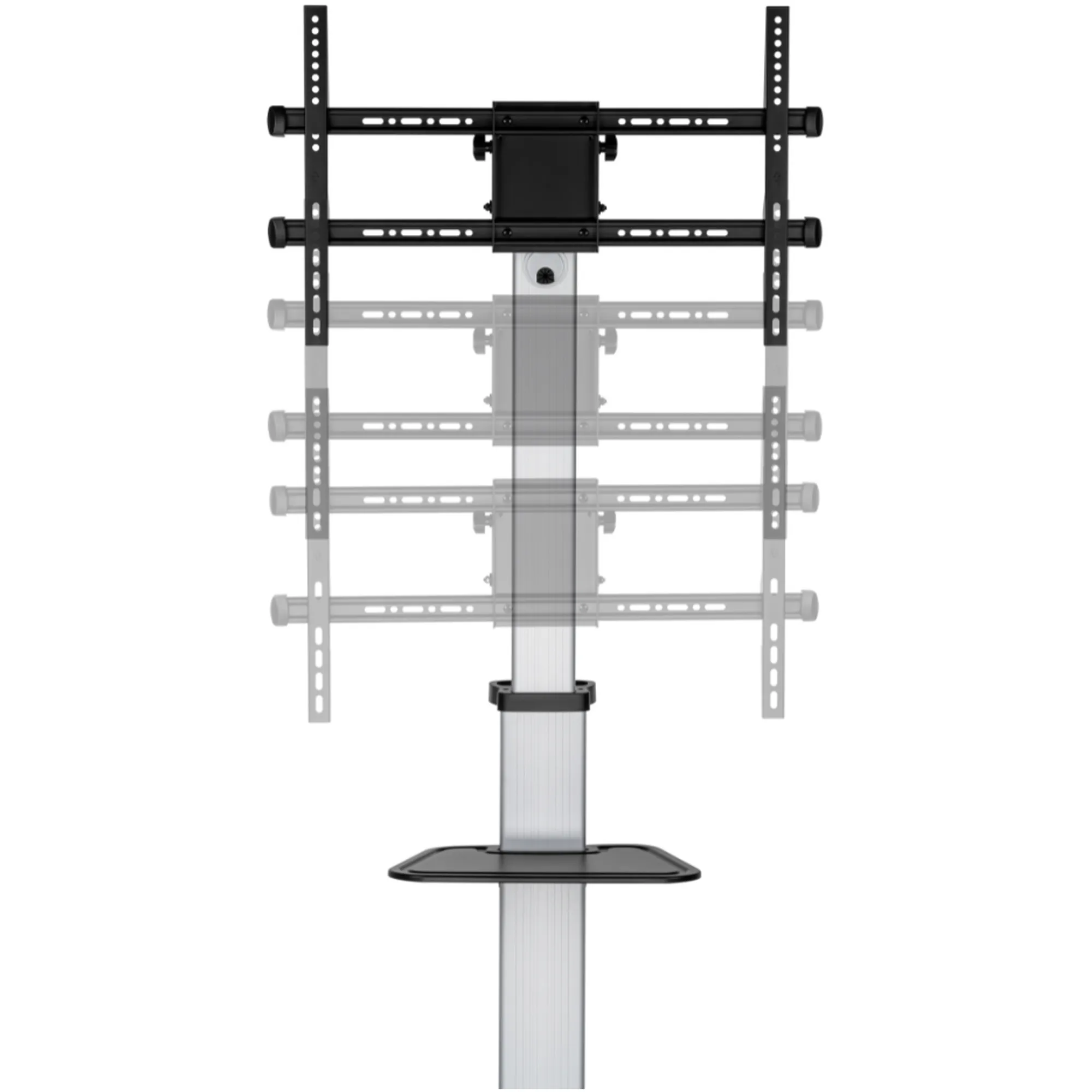 Купити Мобільна стійка для телевізора Kivi Cart-4446TW 37"-86" підлогова з нахилом - фото 9