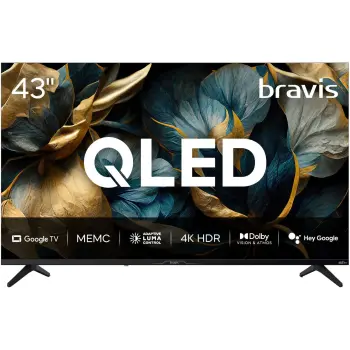 Купити Телевізор Bravis 43L7000Q - фото 1