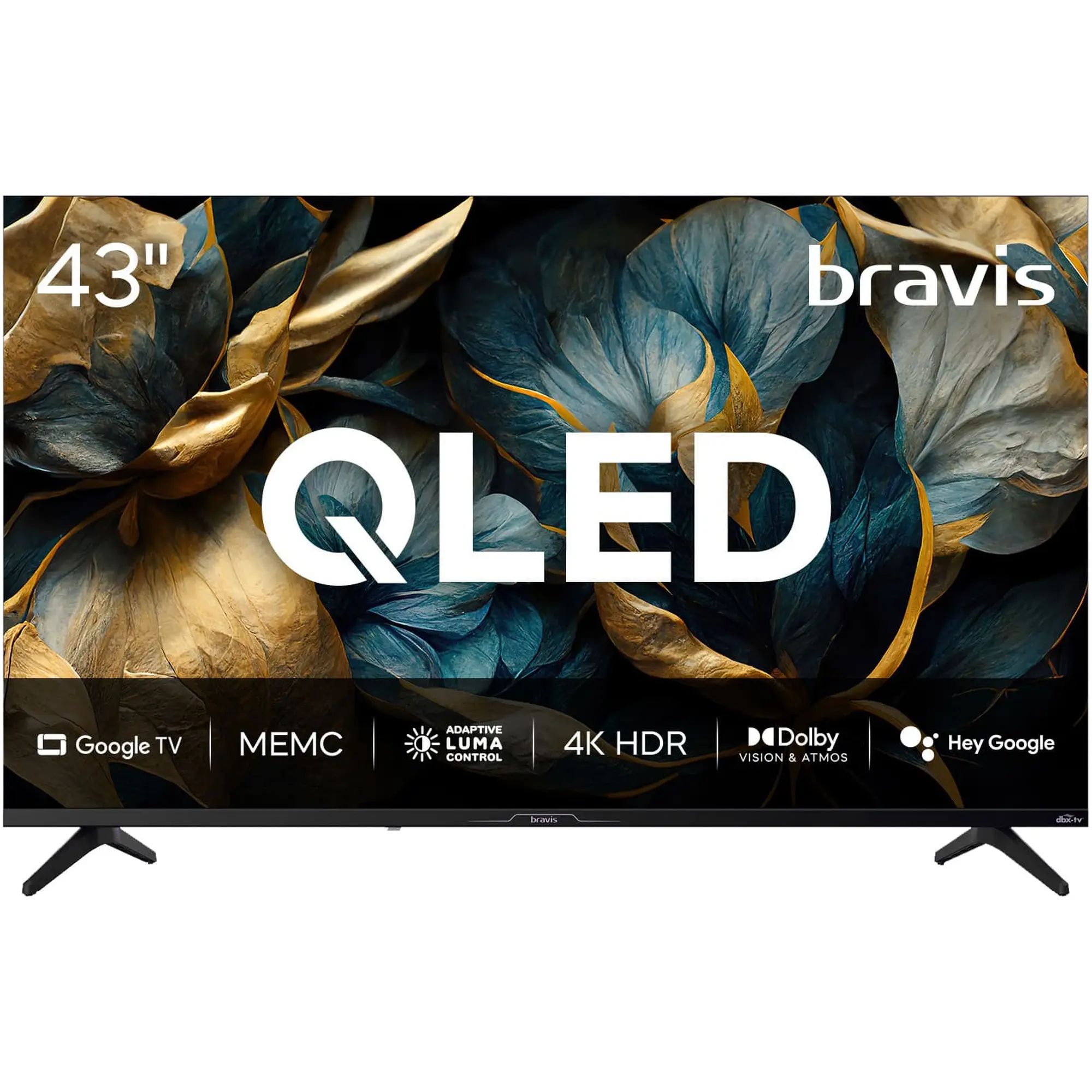 Купити Телевізор Bravis 43L7000Q - фото 1