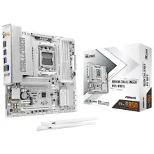 Купити Материнська плата ASRock B850M CHALLENGER WIFI WHITE (sAM5, AMD B850, DDR5, mATX) - фото 1