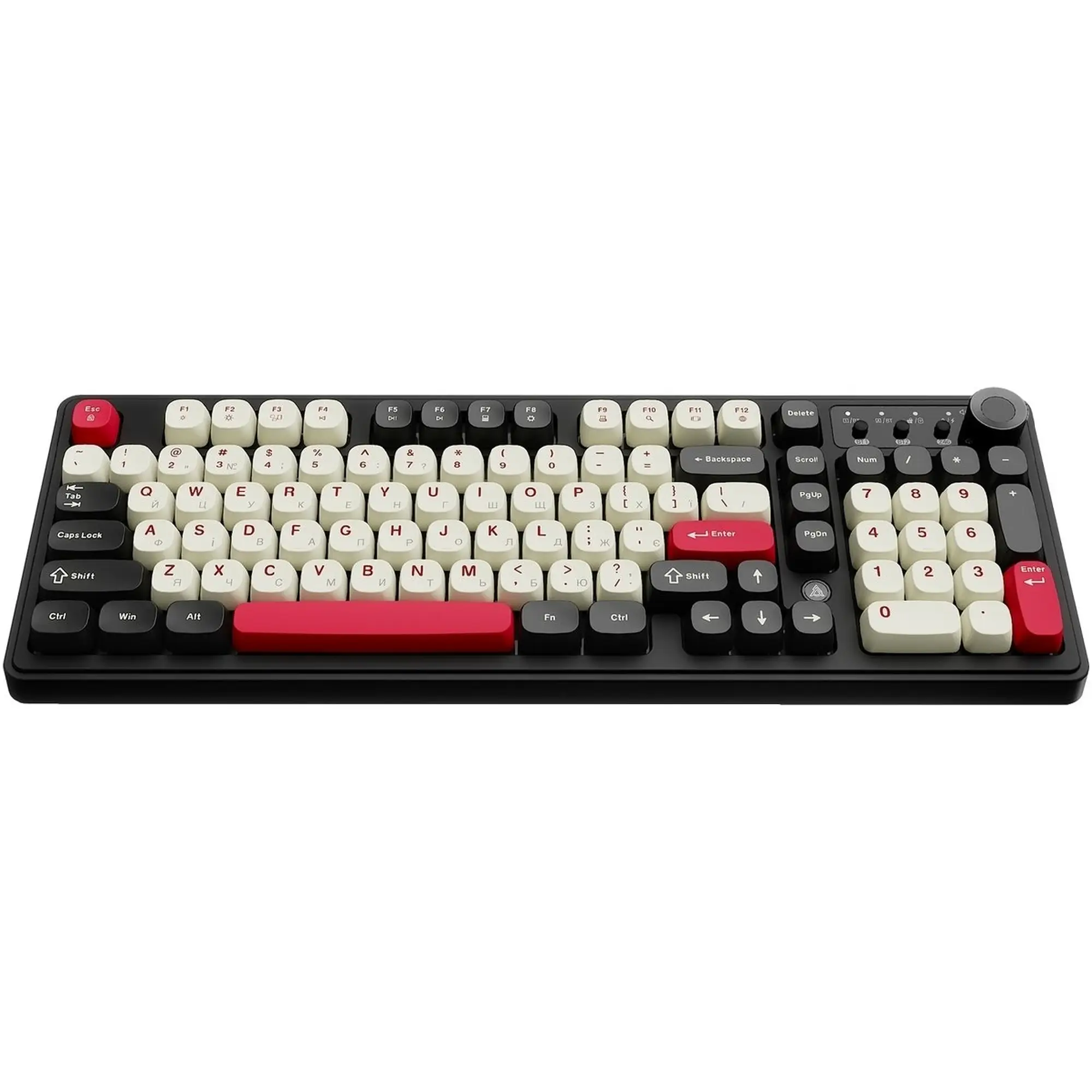 Купити Клавіатура Ajazz AF98 PLUS Black Shark Red (AF98-PLUS-BSR) - фото 2