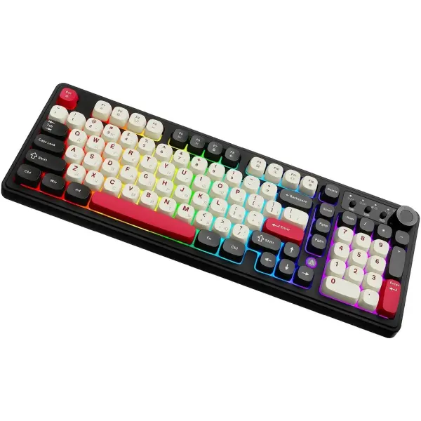 Купити Клавіатура Ajazz AF98 PLUS Black Shark Red (AF98-PLUS-BSR) - фото 4