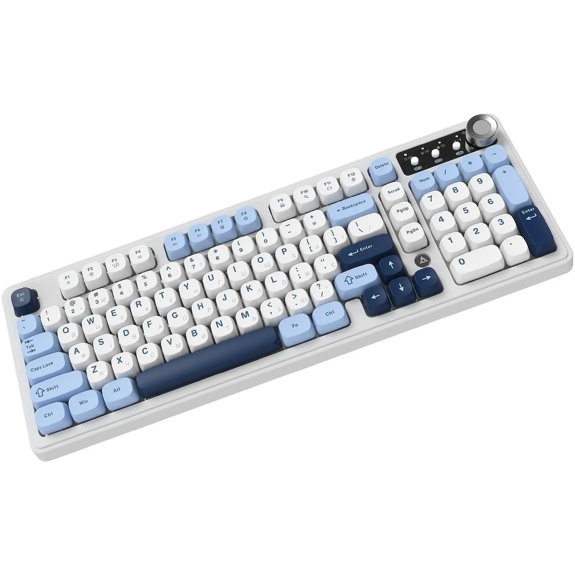 Купити Клавіатура Ajazz AF98 PLUS Glacier Blue (AF98-PLUS-GB) - фото 5