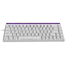 Купити Клавіатура Ajazz NK68 Red switches Side contour White (NK68-R-S-W) - фото 2