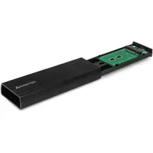 Купити Зовнішня кишеня Chieftec USB 3.2 Gen2 Type-C M.2 PCIe NVMe/SATA SSD (CEB-M2C-TL) - фото 2