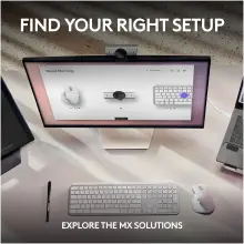 Купити Веб-камера Logitech MX Brio 4K Pale Grey (960-001554) - фото 3