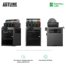 3D принтер Bambu Lab X2D Combo (PF004-P+SA007-EU) - 5