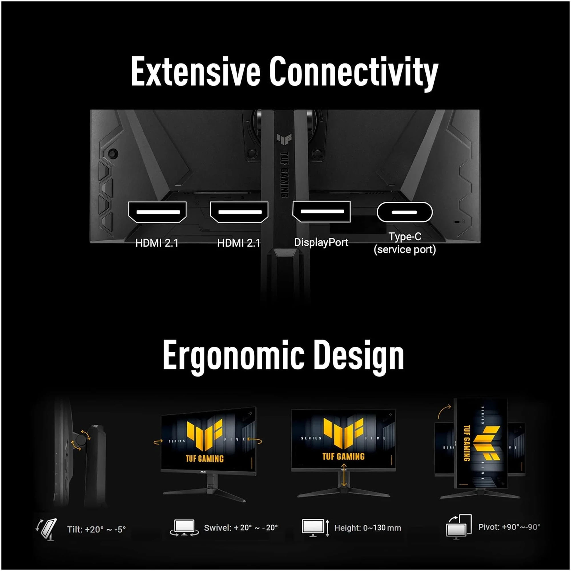 Купити Монітор Asus 27" TUF Gaming VG27AQML5A (90LM0BG0-B02971) - фото 14