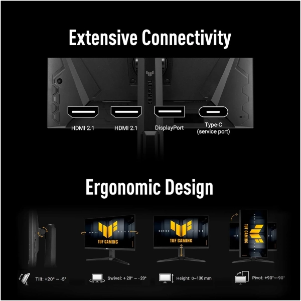 Купити Монітор Asus 27" TUF Gaming VG27AQML5A (90LM0BG0-B02971) - фото 14