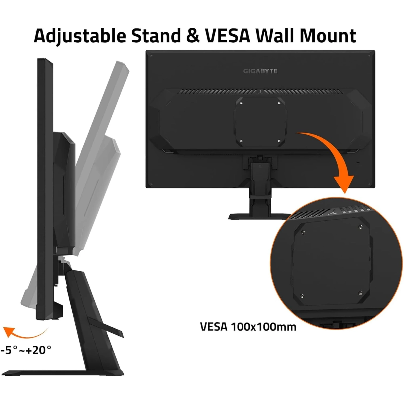 Купити Монітор 27" Gigabyte GS27U Gaming Monitor - фото 12