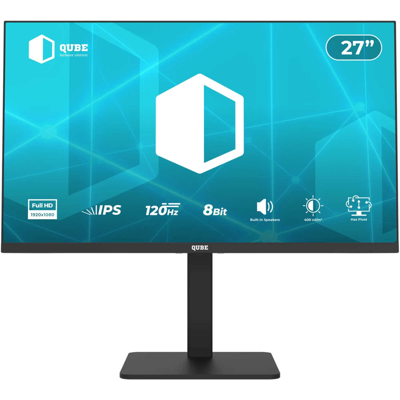 Купити Монітор 27" Qube B27F120HS - фото 1