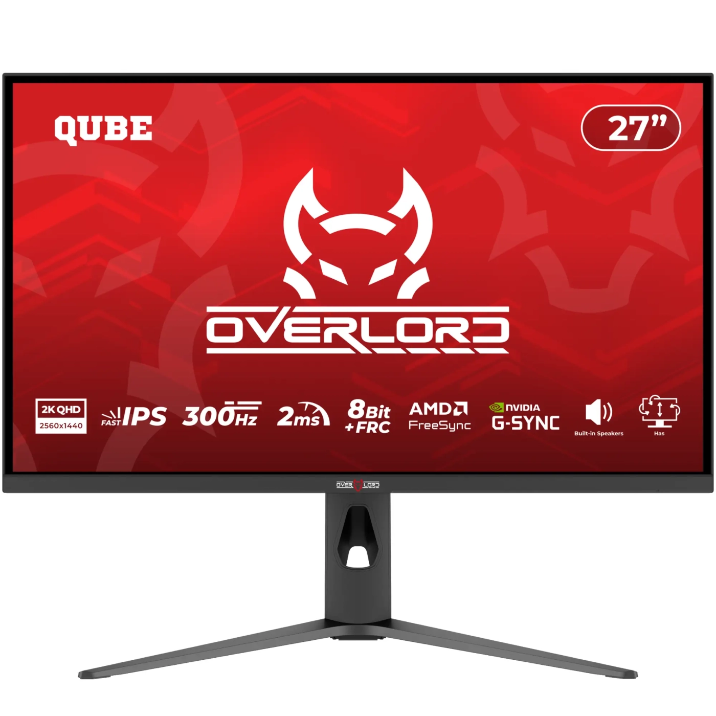 Купити Монітор 27" Qube Overlord G27Q300H - фото 1