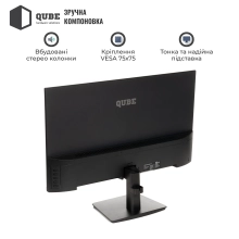 Купити Монітор 27" QUBE V27F100-IPS - фото 3