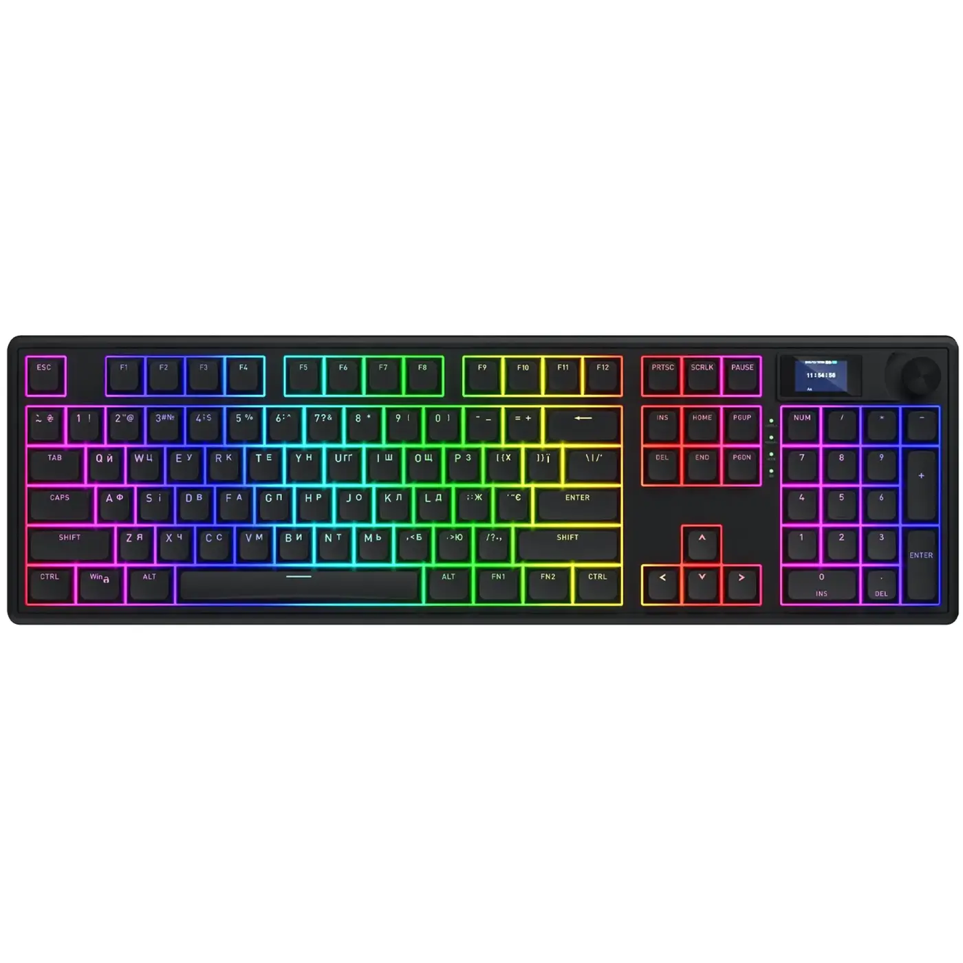 Купити Клавіатура Hator Skyfall 100 PRO Wireless Black Silent Switches (HTK4101UA) - фото 1