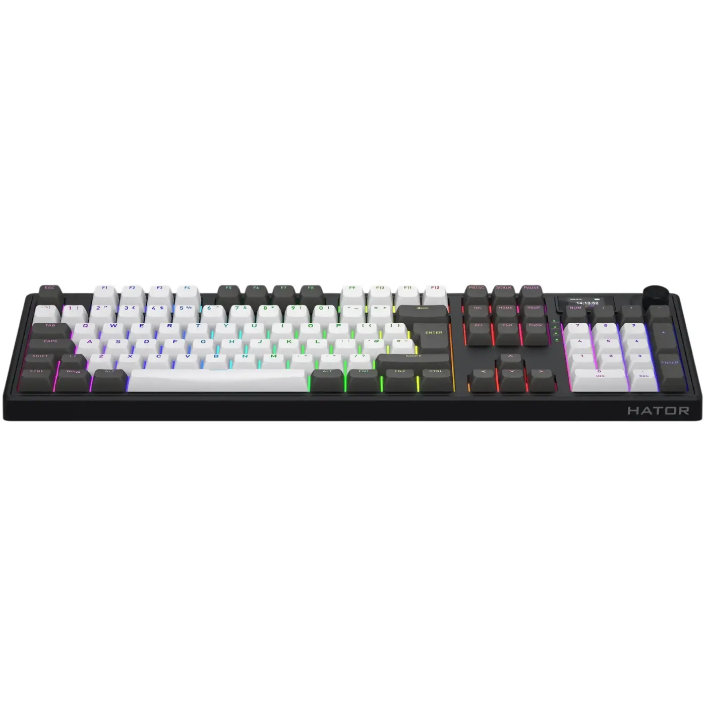 Купити Клавіатура Hator Skyfall 100 PRO Wireless ENG Black Silent Switches (HTK4101EU) - фото 7