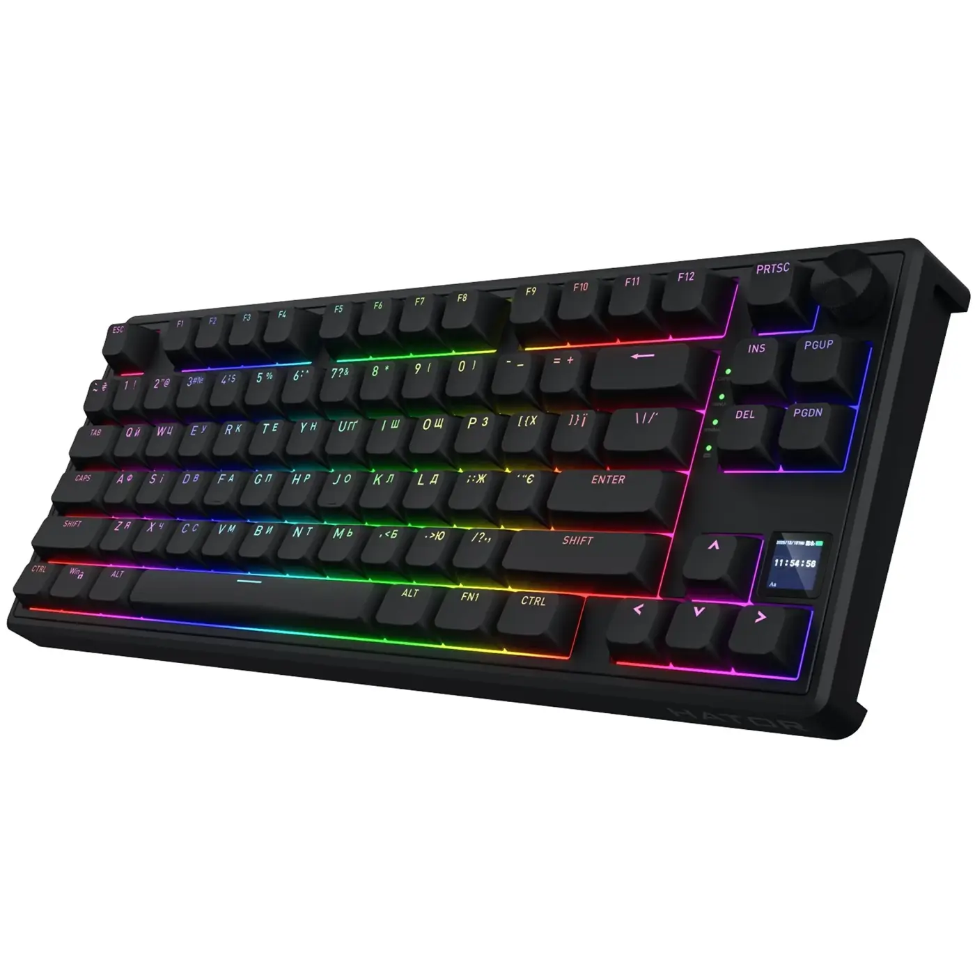 Купити Клавіатура HATOR Skyfall 80 PRO Wireless Black (HTK4181UA) - фото 2